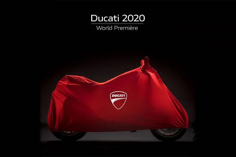 Mysterious Ducati Bike Teased; Likely To Debut At 2020 Ducati World Première