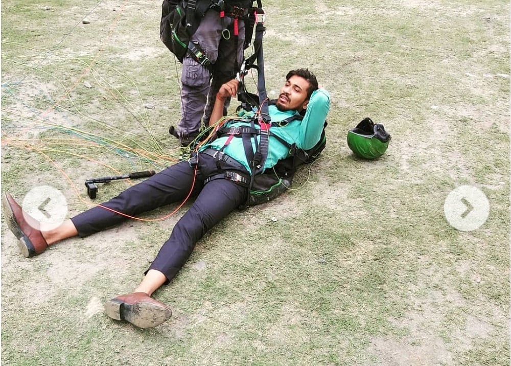 'Want To Do Skydiving Next,' Says The Man Whose Paragliding Video Has Internet In Splits