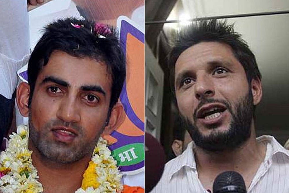 Gautam Gambhir Mocks Shahid Afridi Over Kashmir Tweet, Offers Free Kindergarten Tutorials To Pakistan Cricketer