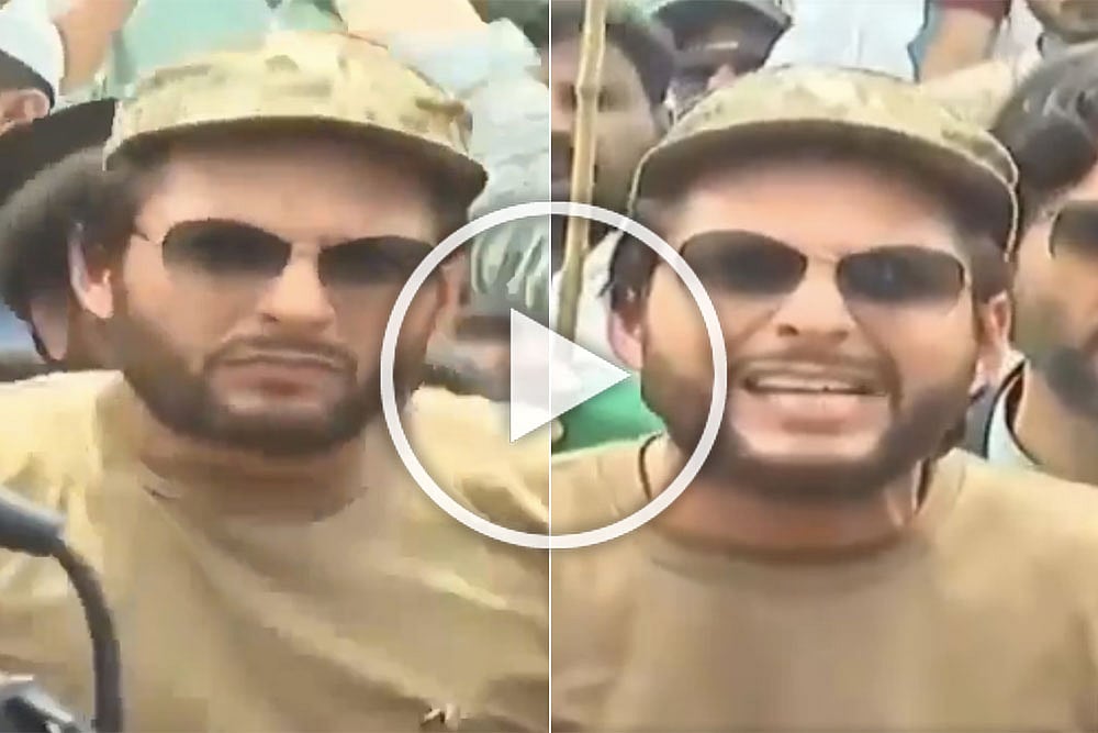 Ex-Pakistan Cricketer Shahid Afridi Hails Former Indian PM Atal Bihari Vajpayee, Criticises Narendra Modi – WATCH