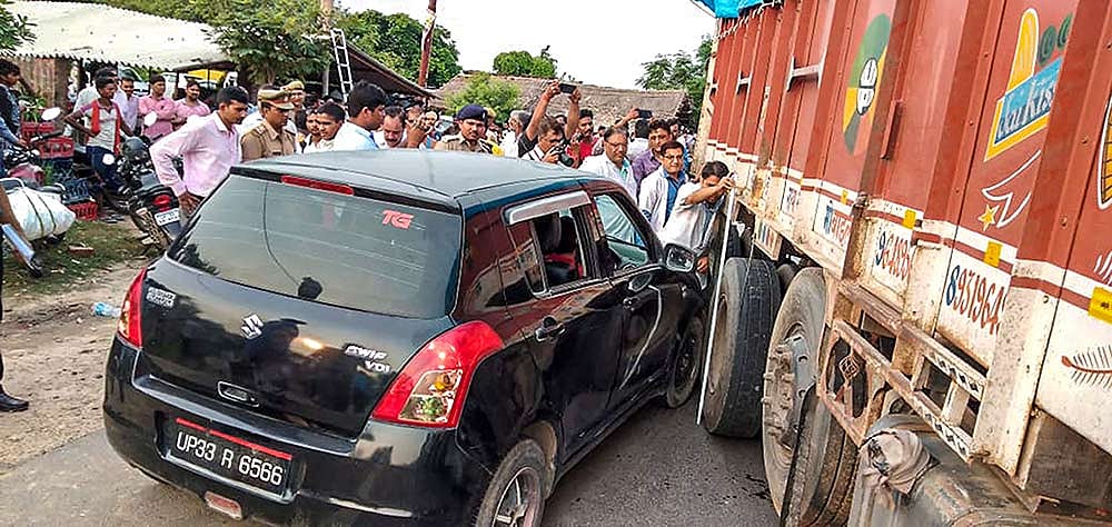 Unnao Rape Survivor Accident: Truck Driver Says His Vehicle Skidded Due To Heavy Rains