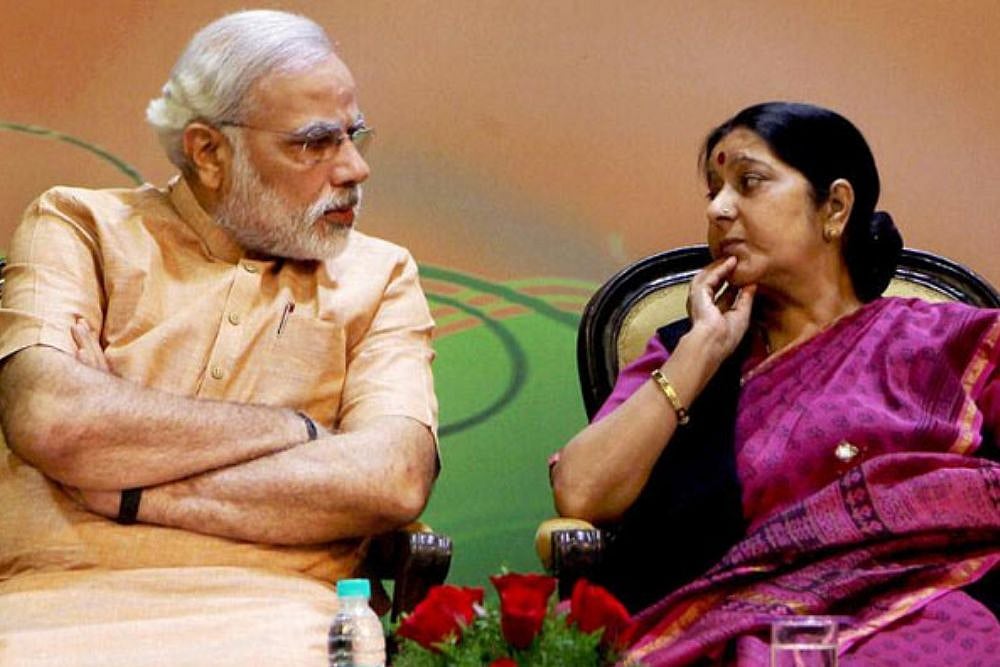 'A Glorious Chapter in Indian Politics Comes to An End': PM Modi Mourns Sushma Swaraj's Death