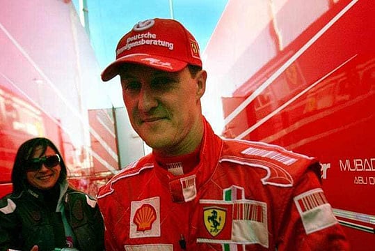 Michael Schumacher In Paris For Cell Therapy