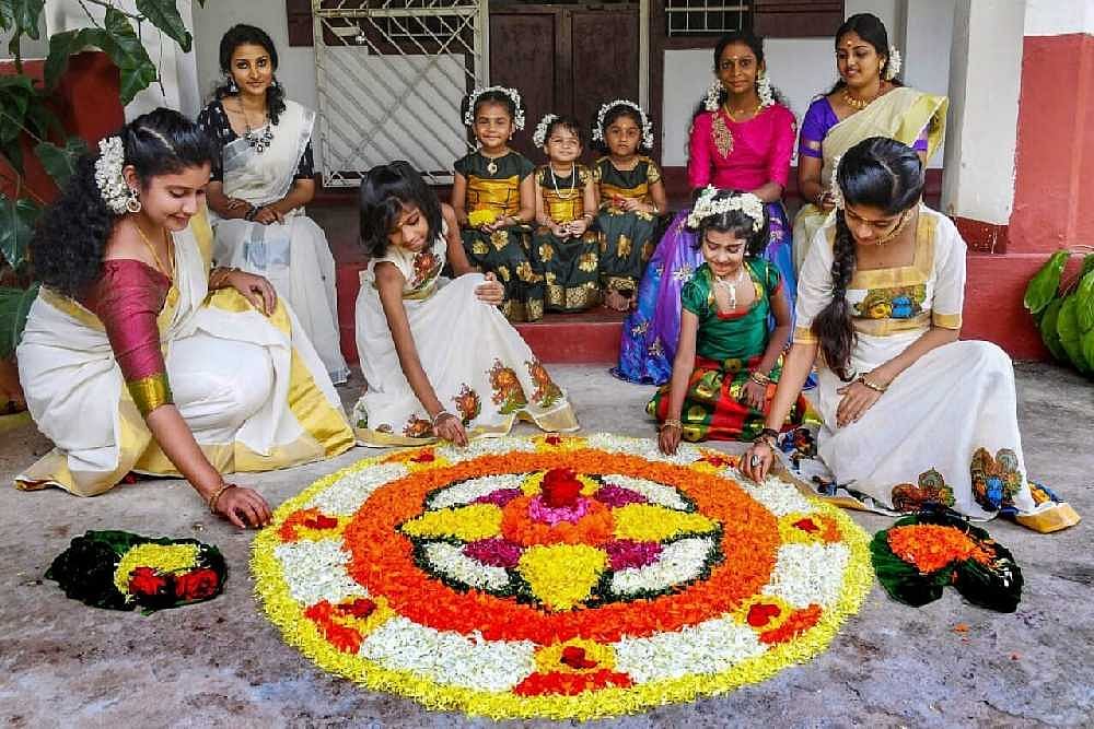 'Happy Onam': PM Modi, Vice President Naidu And Others Extend Wishes