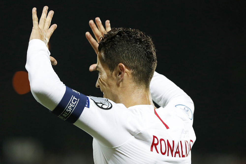 Cristiano Ronaldo Breaks Euro Qualifying Goal Record