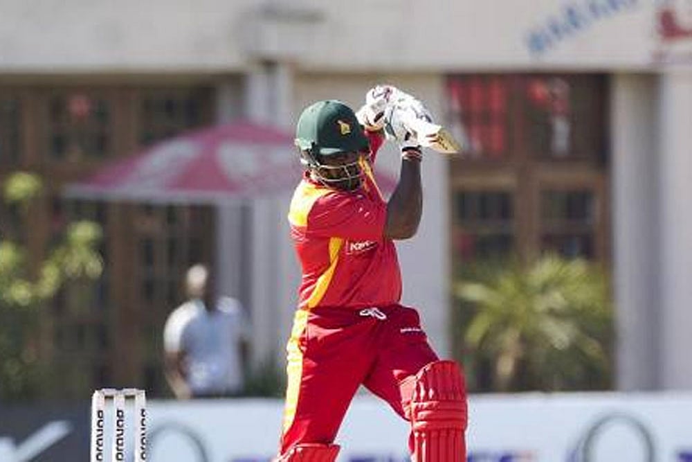 File Photo : Tri-Series, 1st T20I, BAN Vs ZIM: Zimbabwe Captain Hamilton Masakadza Focuses On Cricket Tournament After Ban