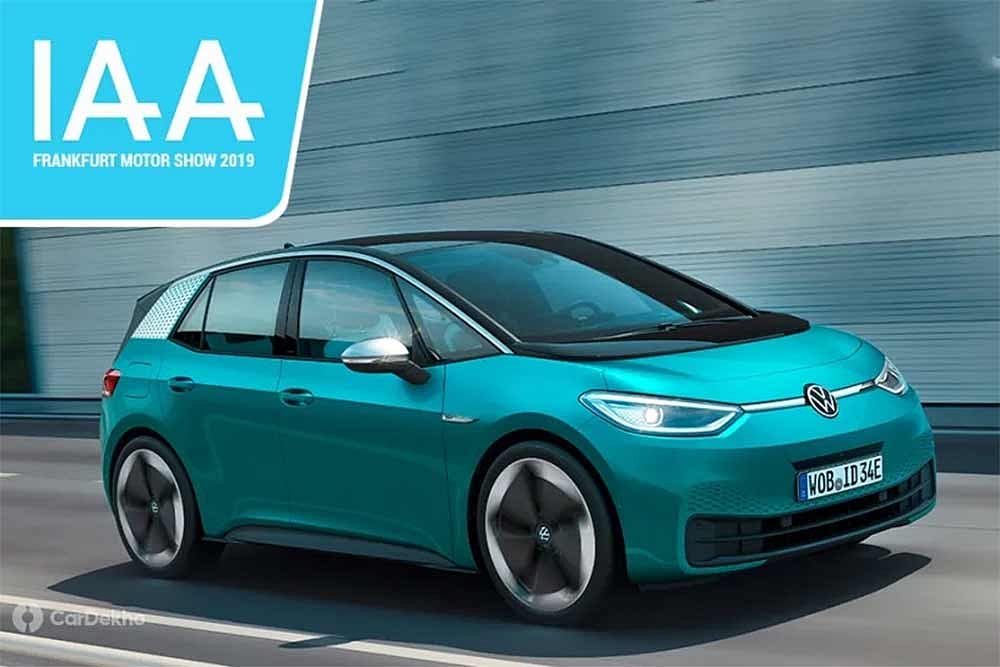Volkswagen Reveals ID.3, An All-electric Production Vehicle, At Frankfurt