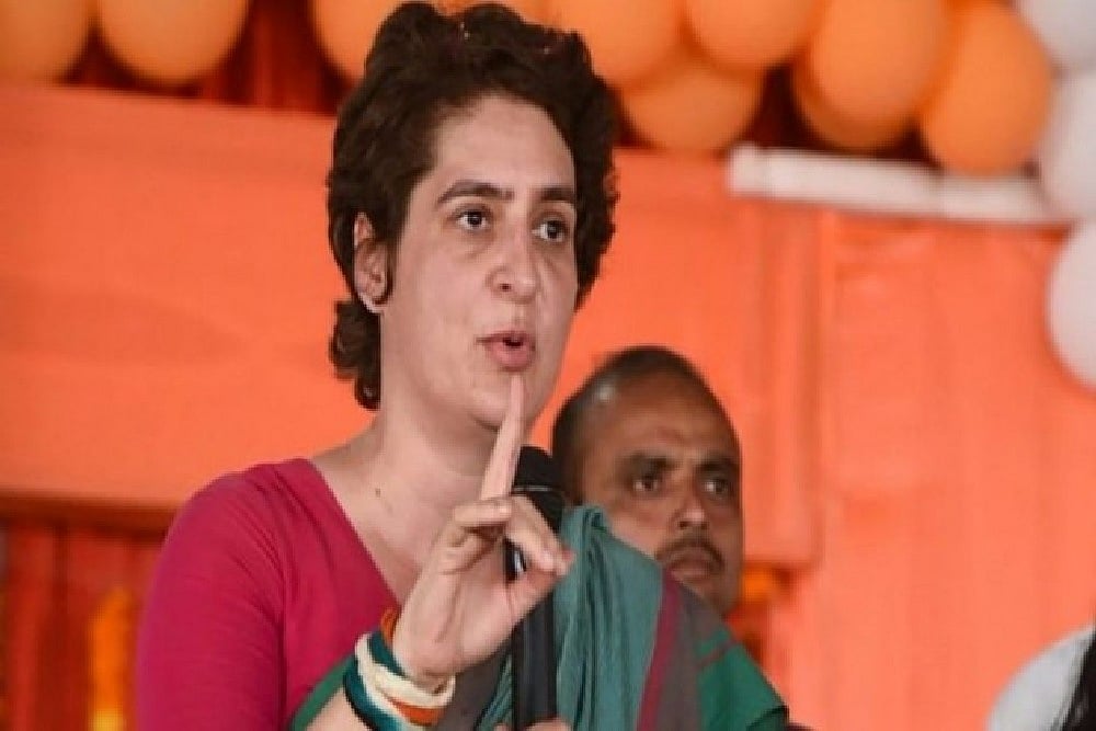 Priyanka Gandhi Hits Back After MoS Claims North Indians Lack Quality, Not Job Opportunity