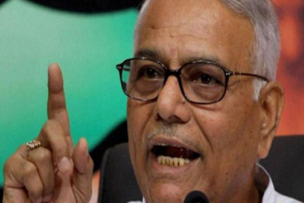 Two Orders And A 'Request', But Yashwant Sinha Refuses To Leave Srinagar Airport