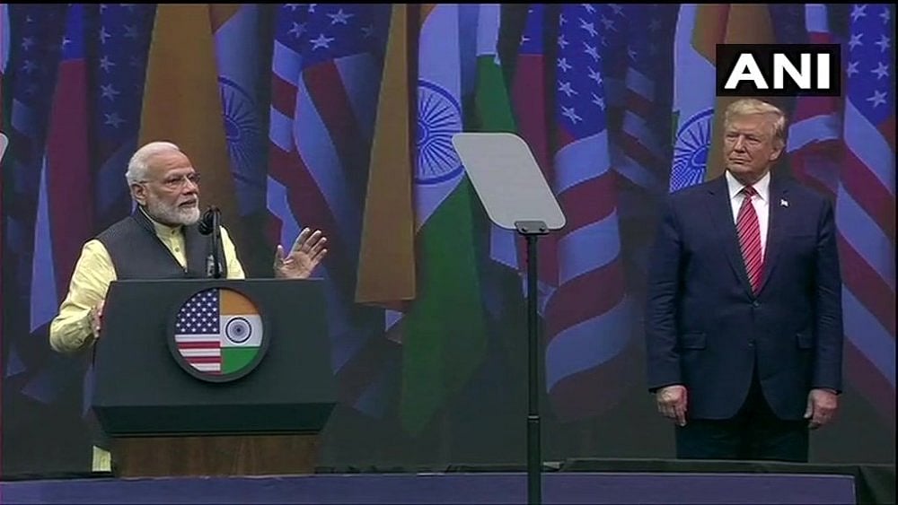 At Grand 'Howdy, Modi' Event, Prime Minister Pitches For 'Abki Baar, Trump Sarkar' In USA