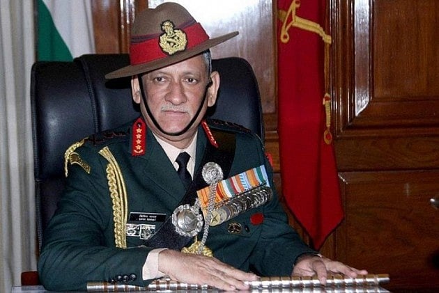Gen Rawat Takes Charge As Chairman Of Chiefs Of Staff Committee