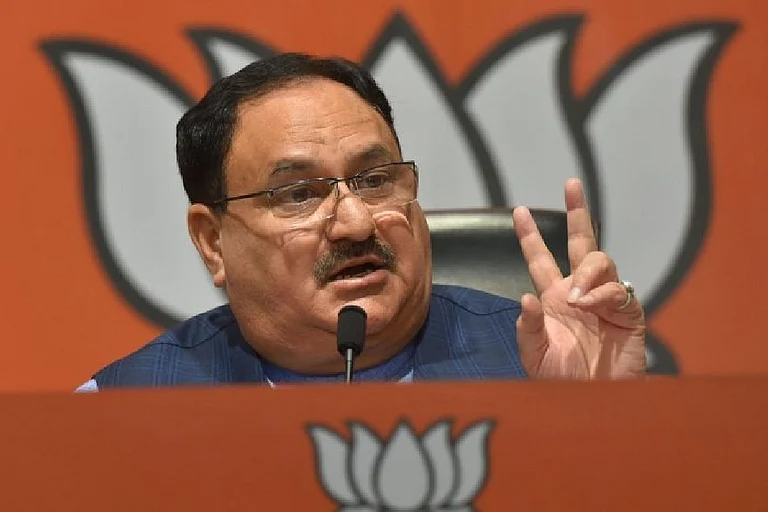BJP president J P Nadda - null