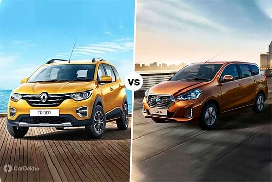 Renault Triber vs Datsun GO+: Which 7-Seater To Pick?