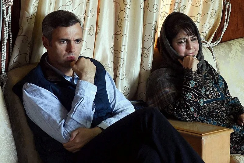 Omar Abdullah and Mehbooba Mufti