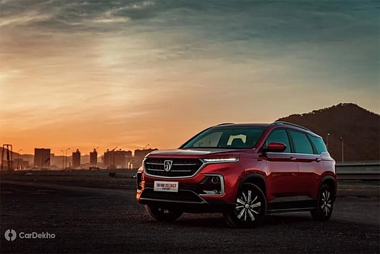 Baojun 530 Launched In China As A Facelifted MG Hector With 6 Seats