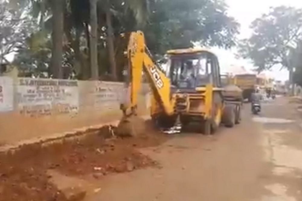 Remember The Potholes Bengaluru Artist 'Moonwalked' On? They Are Fixed Now -- Video