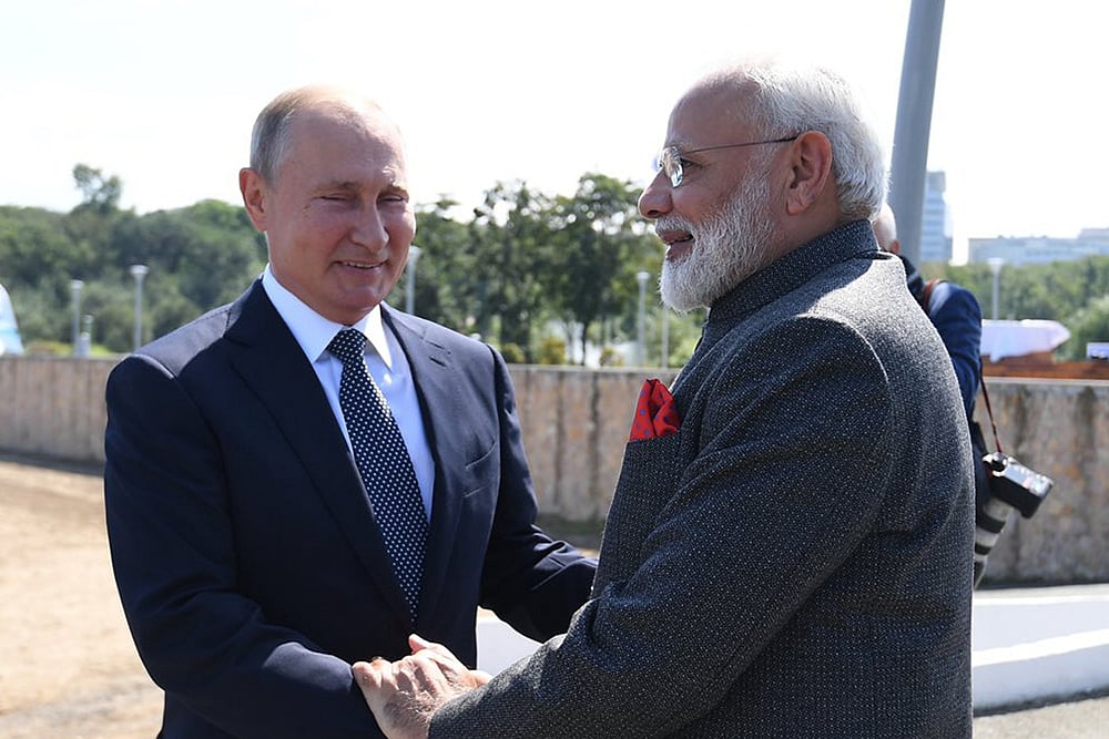 With Putin By His Side, PM Modi Says Russia, India Against 'Outside Influence' In Our Internal Matters