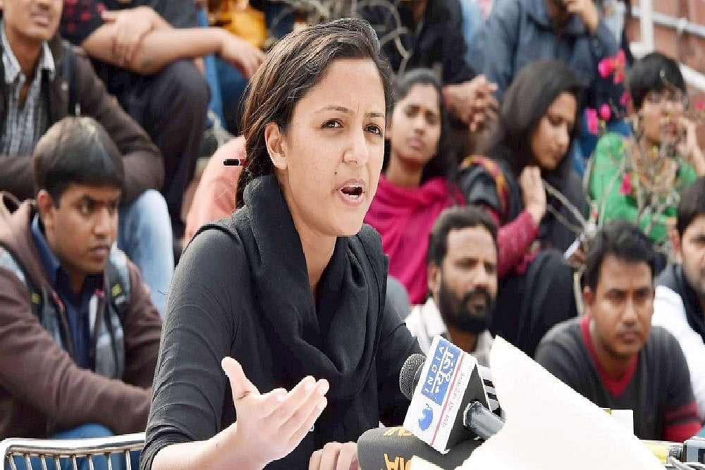 Shehla Rashid Booked For Sedition Over Tweets 'Maligning Image Of Army'
