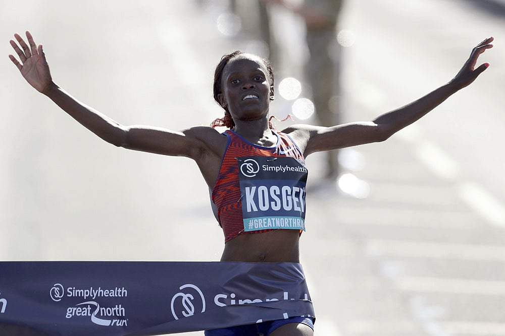 Kenya's Brigid Kosgei Runs Fastest-Ever Women's Half-Marathon
