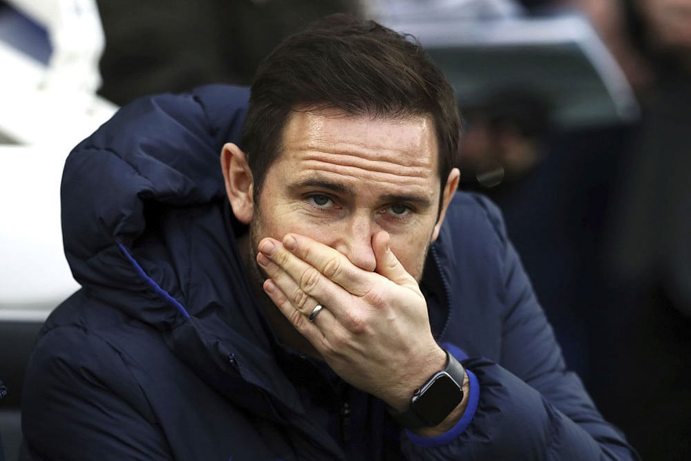Frank Lampard's side are winless in six games.