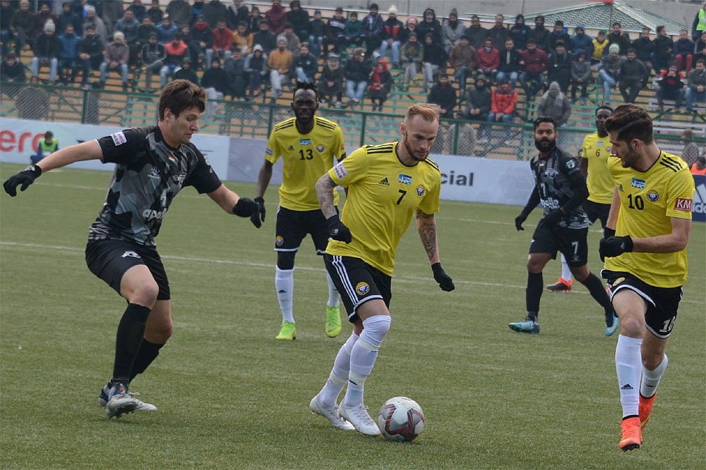 I-League: Real Kashmir Hold Former Champions Punjab FC In Srinagar