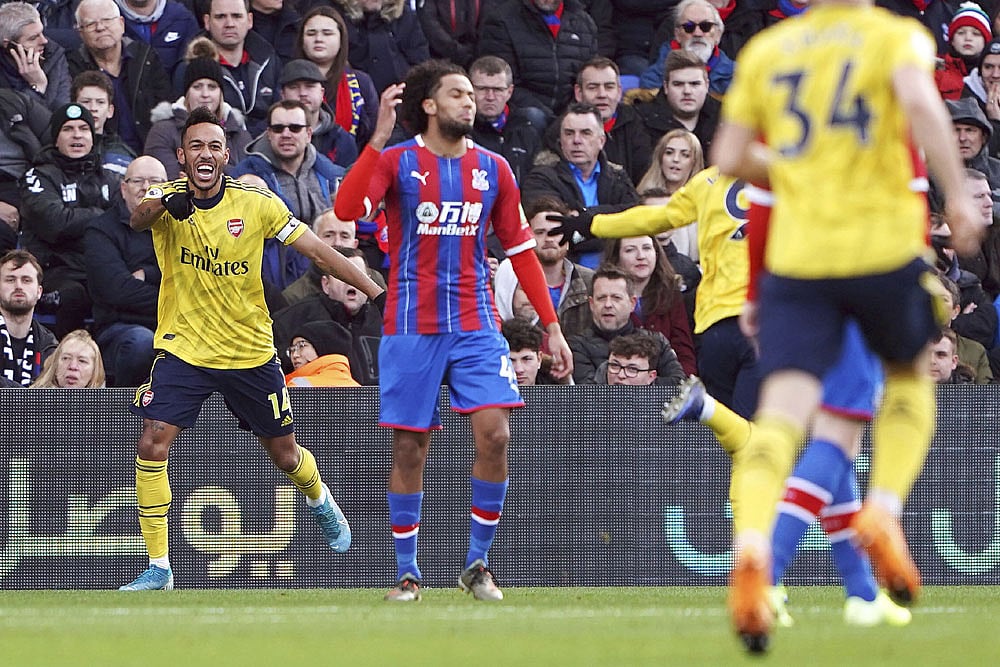 EPL: Pierre-Emerick Aubameyang Emulates Unwanted Mikel Arteta Feat