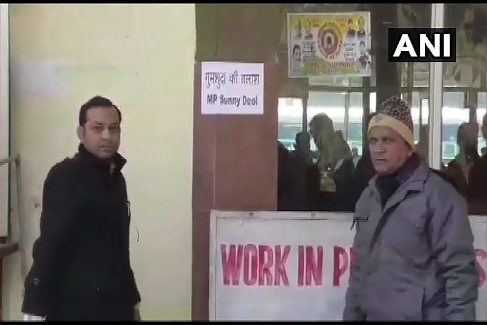 'Missing' Posters Of BJP MP Sunny Deol Spring Up In Pathankot