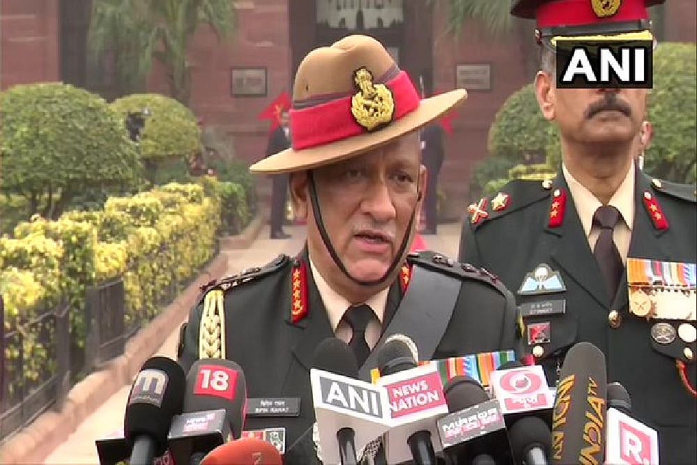 'Take Bull By Its Horns': CDS Gen Bipin Rawat On States Sponsoring Terrorism
