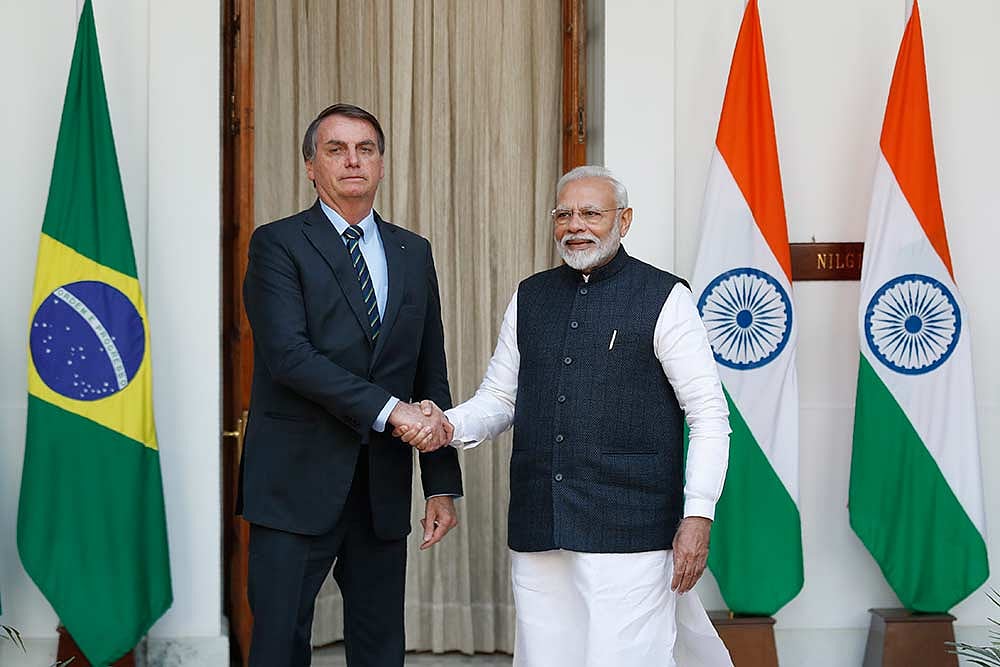 PM Modi Meets Brazilian President Bolsonaro, Signs 15 Pacts To Boost Ties
