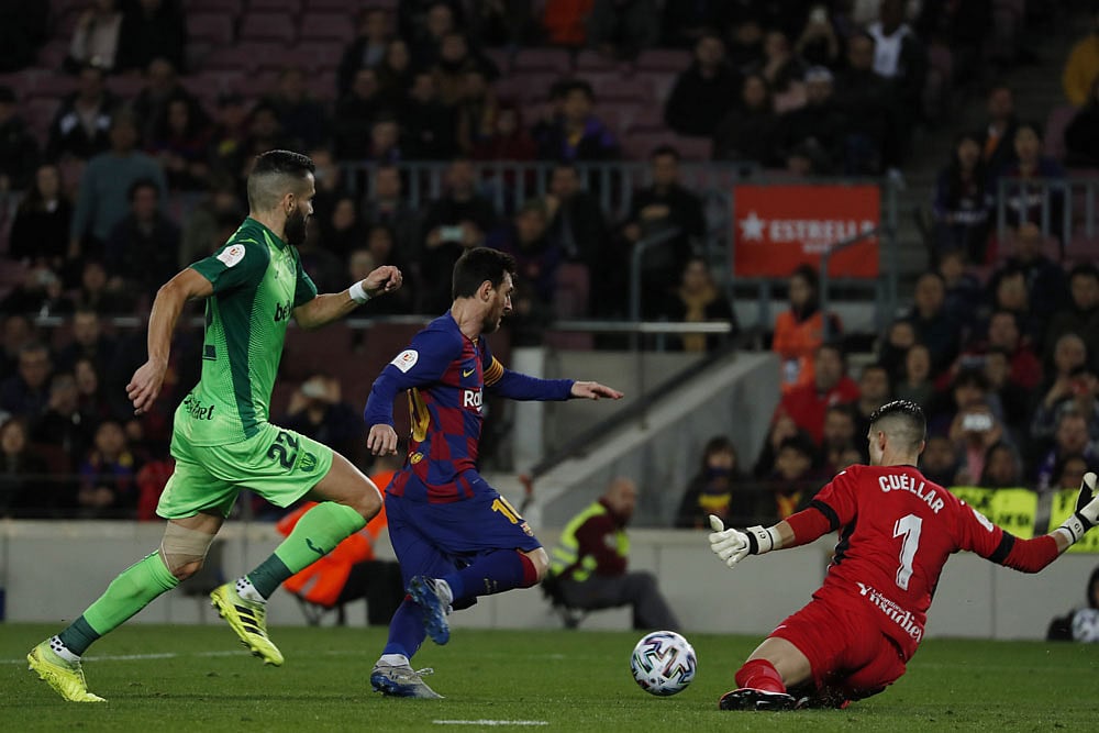 Barcelona 5-0 Leganes: Magnificent Lionel Messi At The Double In Copa Del Rey Cruise
