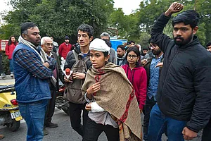 As JNUSU President Aishe Ghosh Bled, Police Registered Two Cases Against Her