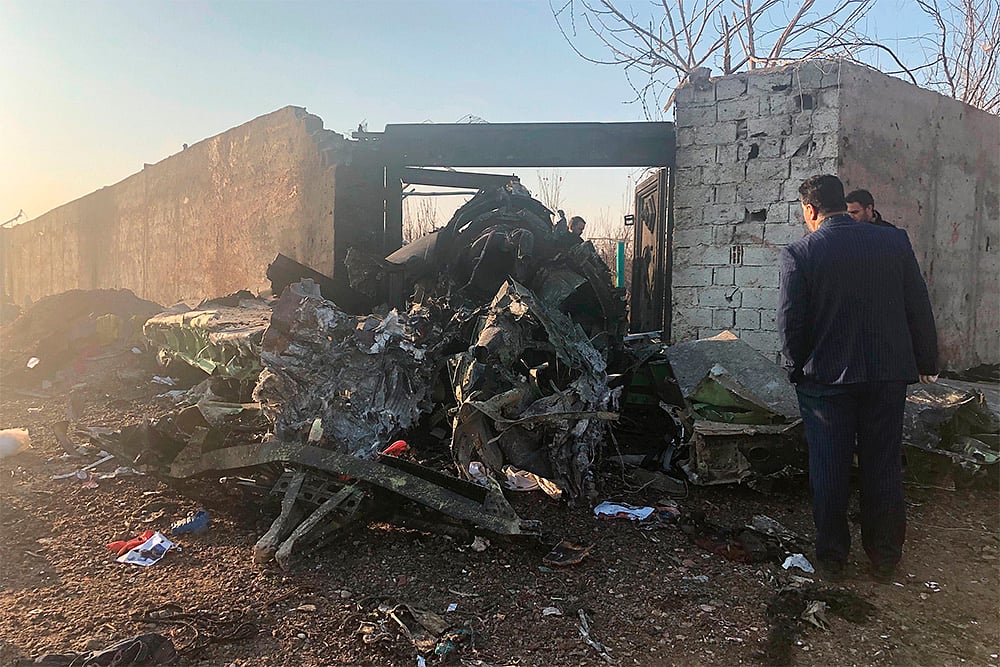 All 176 On Board Ukrainian Plane That Crashed In Tehran Killed