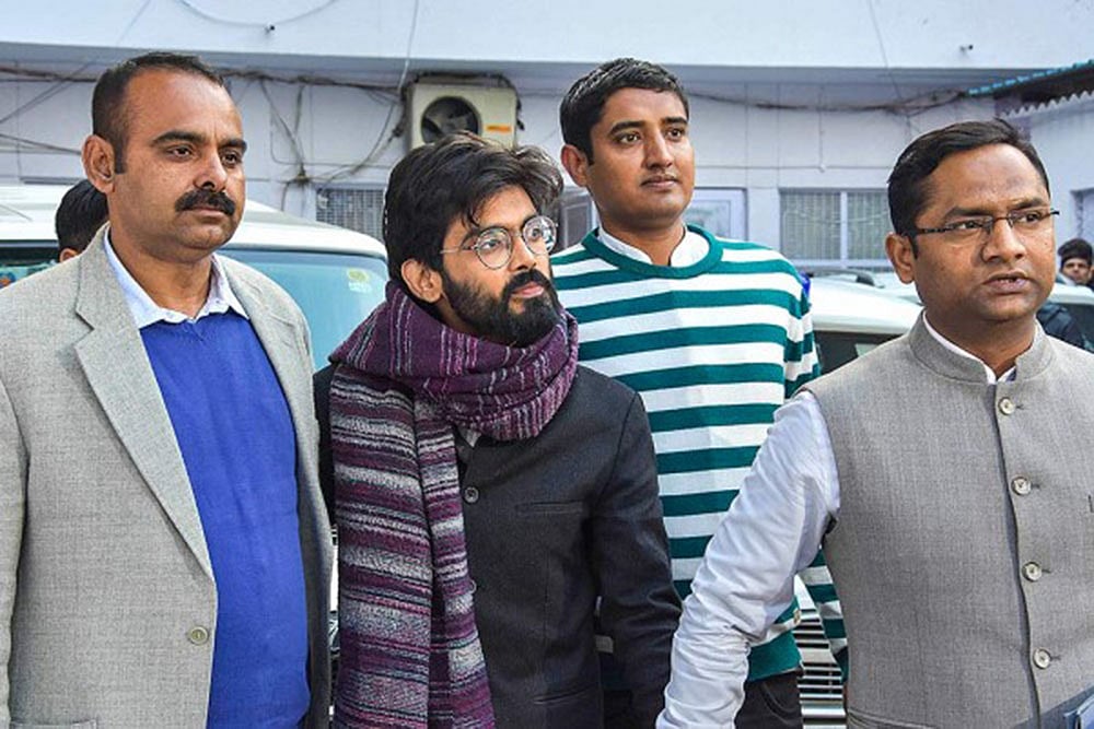 Former JNU student and CAA activist Sharjeel Imam