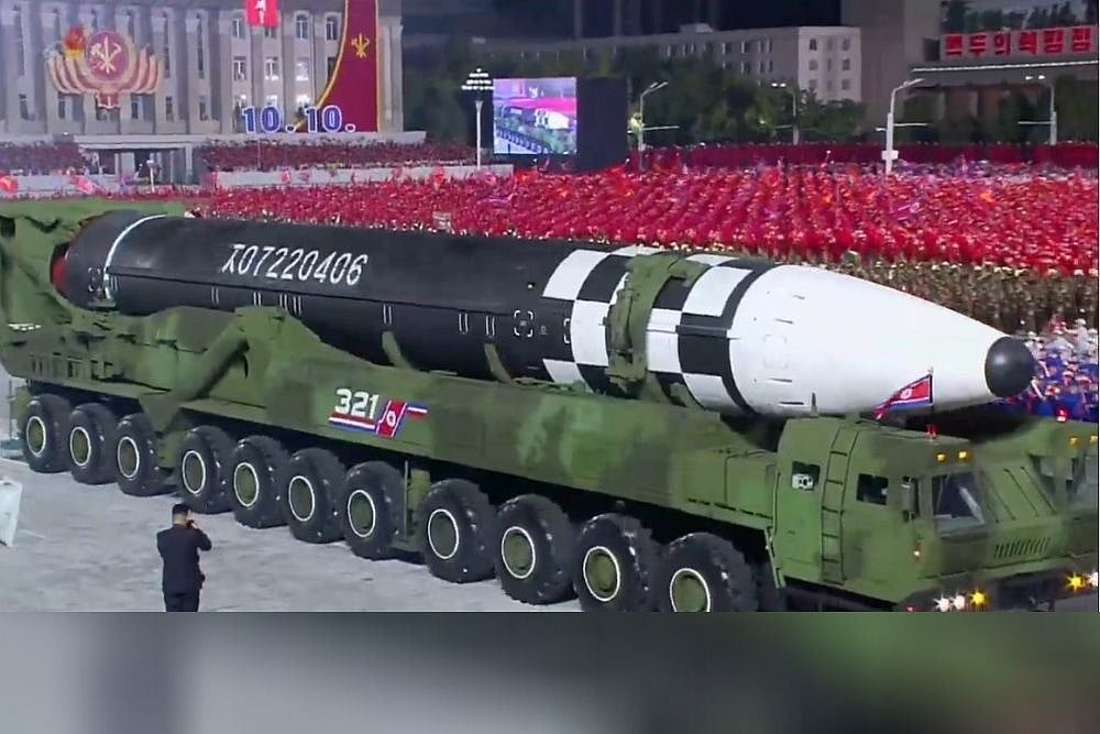 North Korea Unveils New Ballistic Missile, Weapons At Military Parade