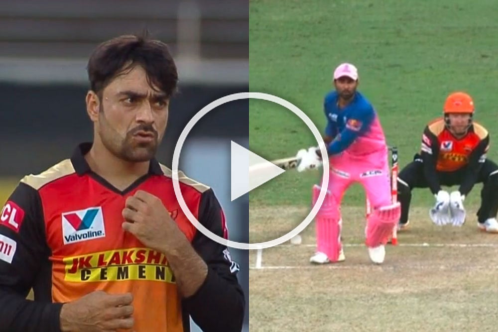 IPL 2020, SRH Vs RR: Rahul Tewatia Demoralises Spin Wizard Rashid Khan - WATCH
