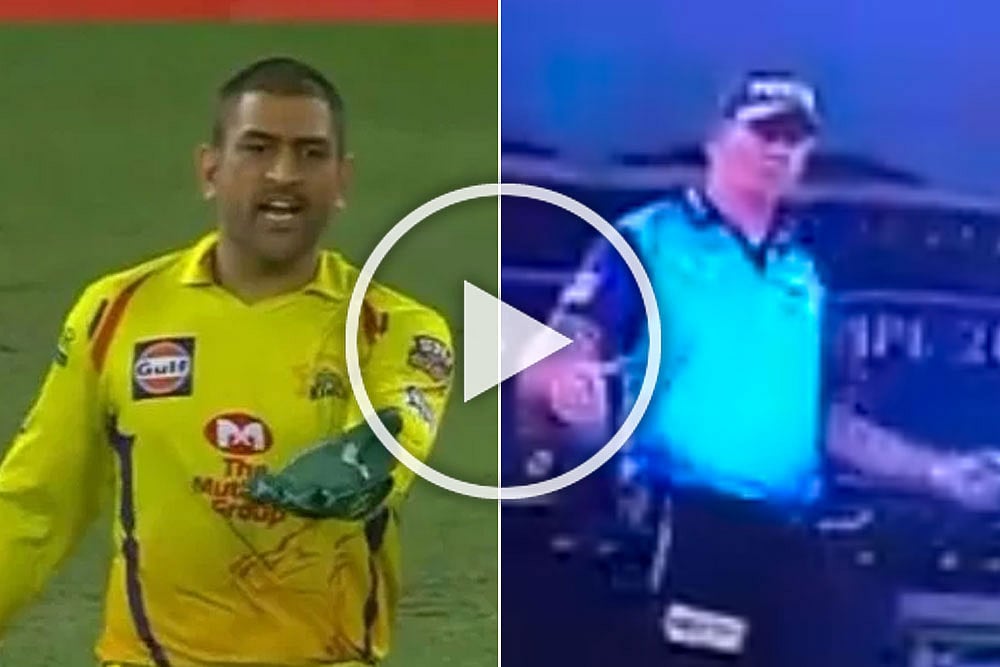 IPL 2020, SRH vs CSK: Did MS Dhoni Intimidate Umpire Paul Reiffel?