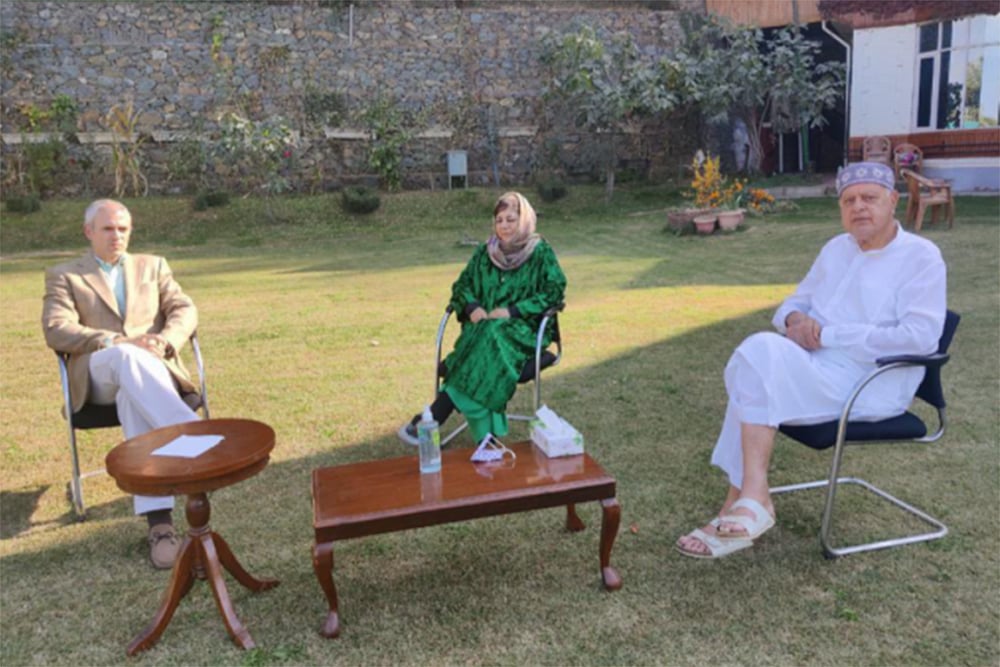 What To Expect From Today's Gupkar Meeting In Srinagar