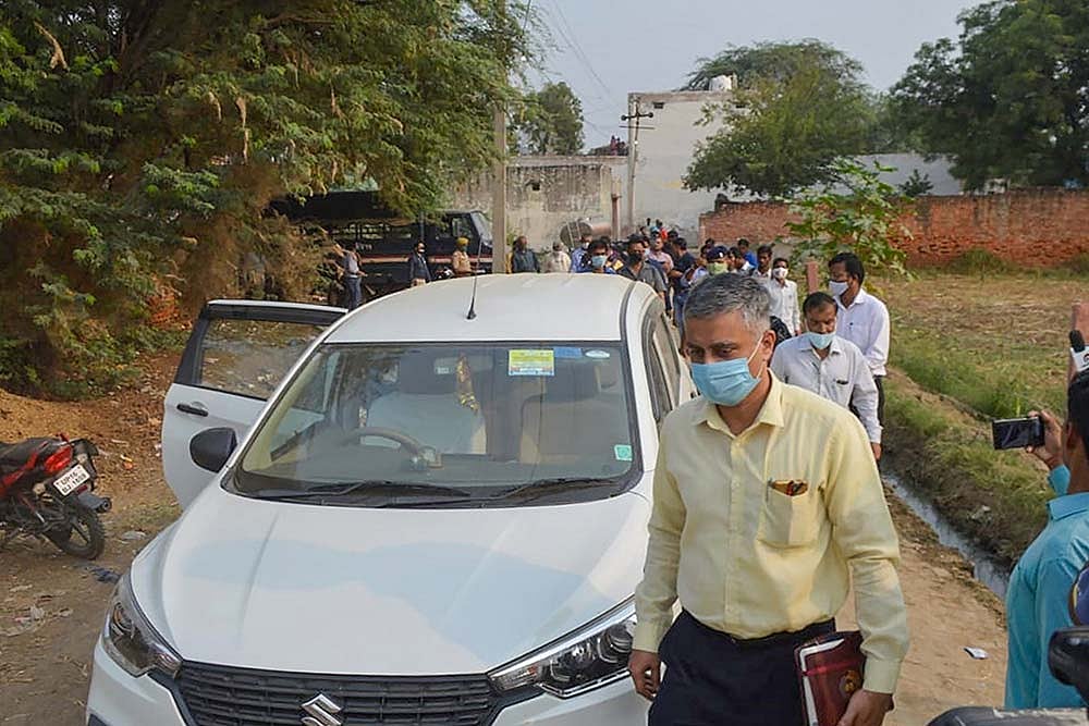 Senior CBI Officer Visits Hathras