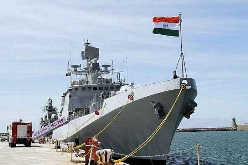 Indigenously-Built Stealth Corvette INS Kavaratti Commissioned Into Indian Navy