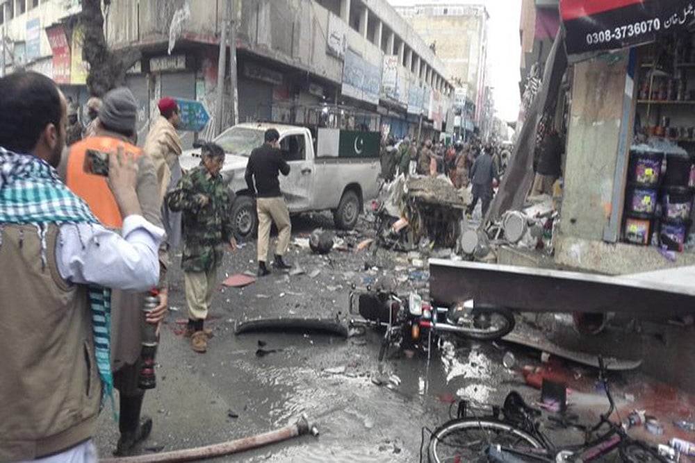 Three Killed In Bomb Blast In Pakistan's Quetta City