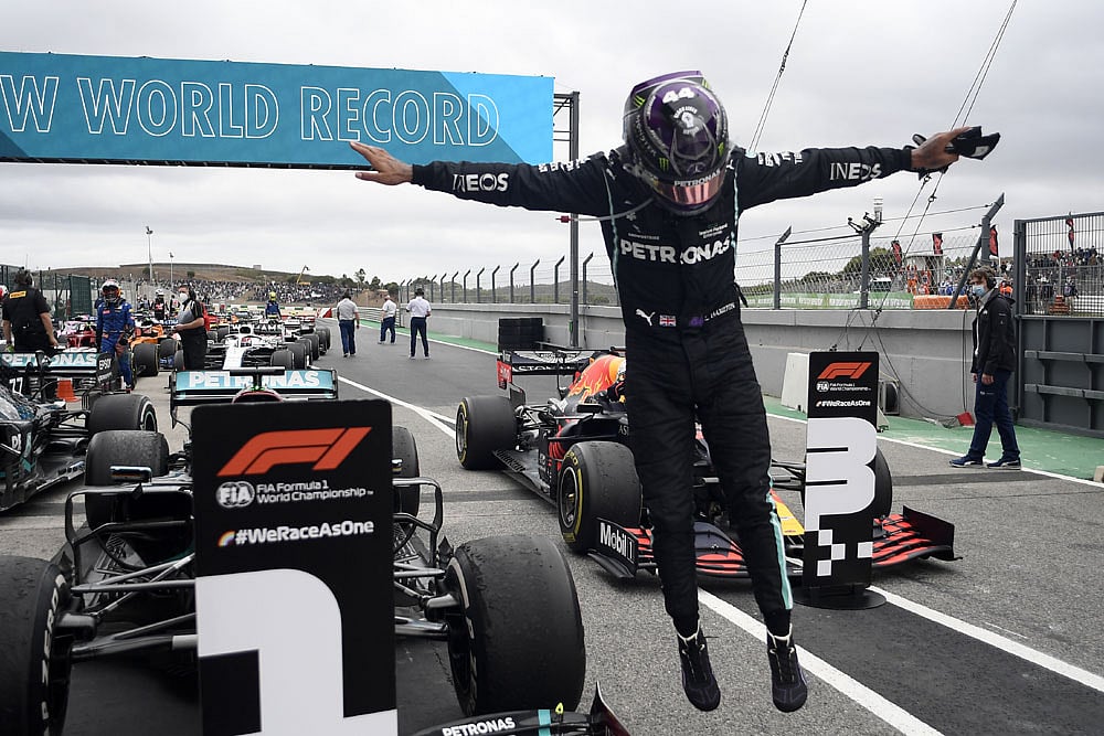 F1 2020: Lewis Hamilton Makes History In Portugal With Record-Breaking 92nd Win