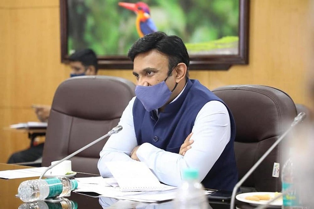 Karnataka health minister Dr K Sudhakar