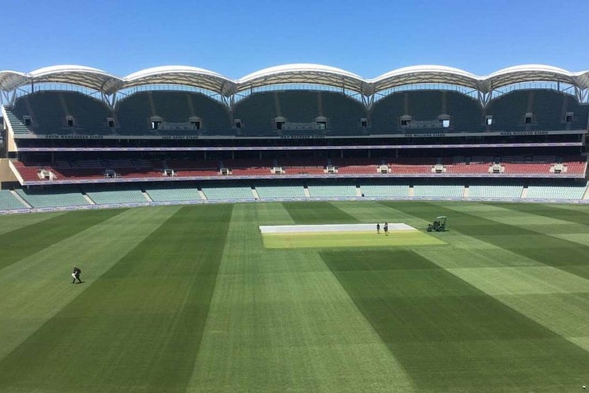 File  : Adelaide Oval cricket stadium, Australia. 