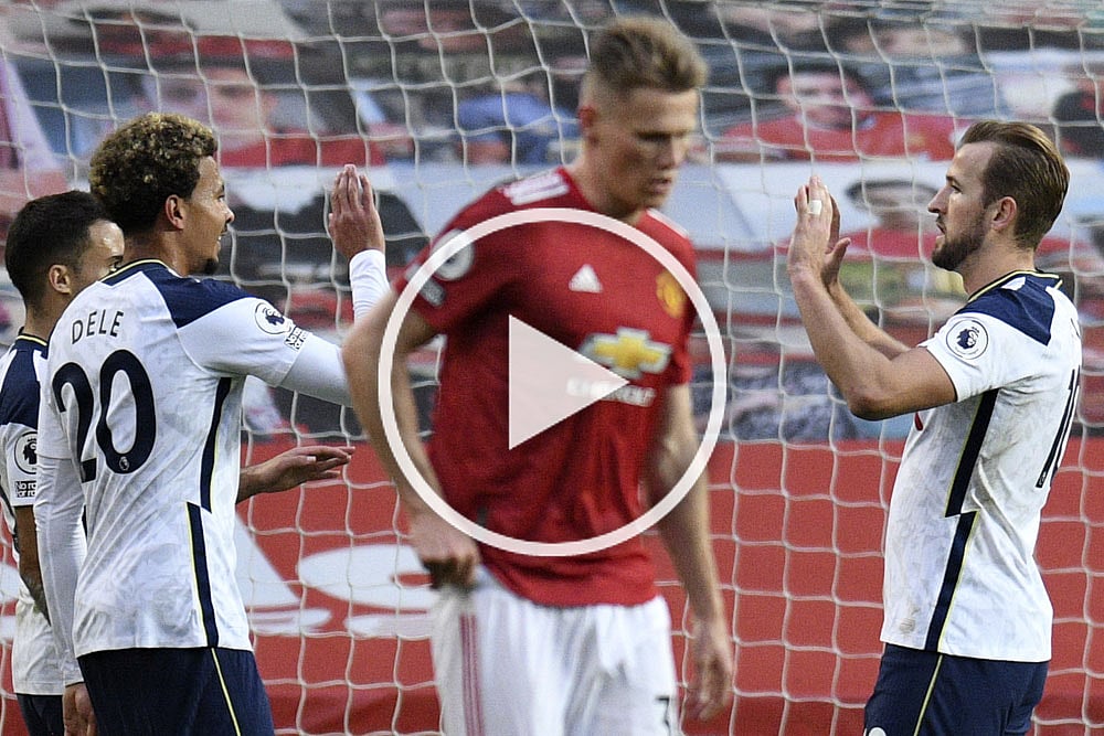 Manchester United 1-6 Tottenham: Red Devils Suffer Unwanted First In Horror Half - Watch All Goals