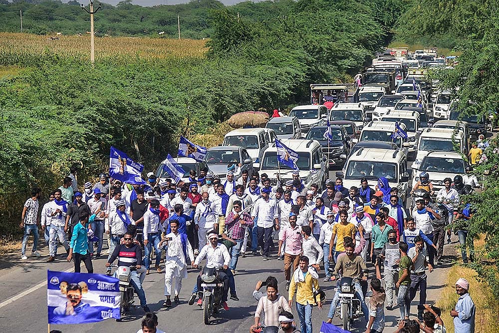 Hathras Case: Bhim Army Chief, SP, RLD Meet Victim’s Family