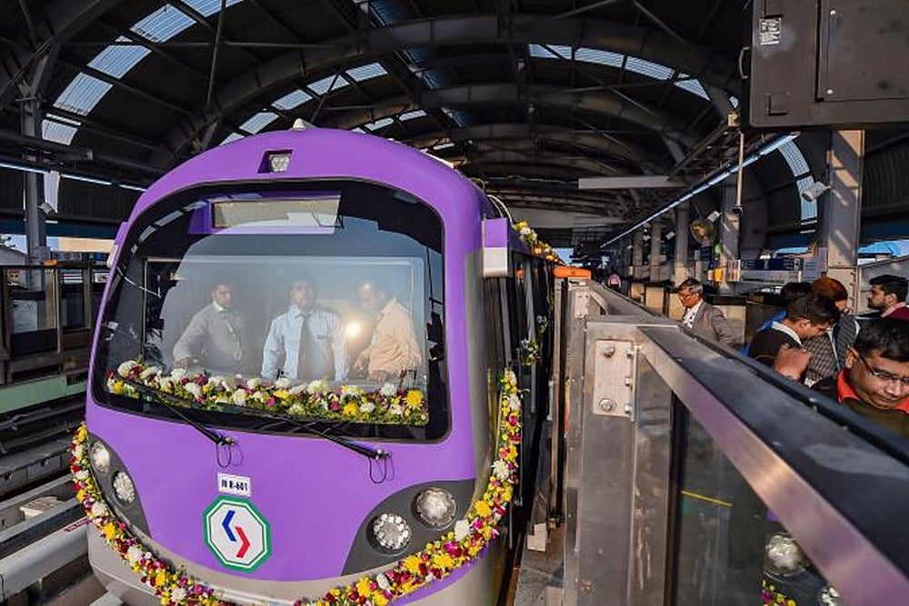 Piyush Goyal Inaugurates Kolkata's Phoolbagan Station Of East West Metro Corridor