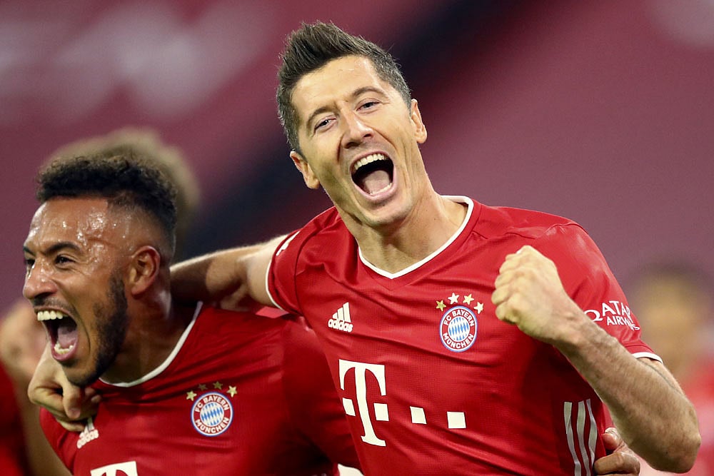 Goal Machine Robert Lewandowski Scores Four To Rescue Hansi Flick's Bayern Munich At The Death