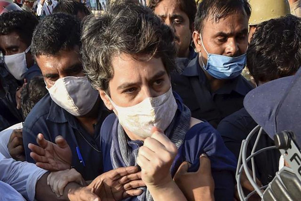 Noida Police Apologises For Manhandling Priyanka Gandhi, Orders Probe