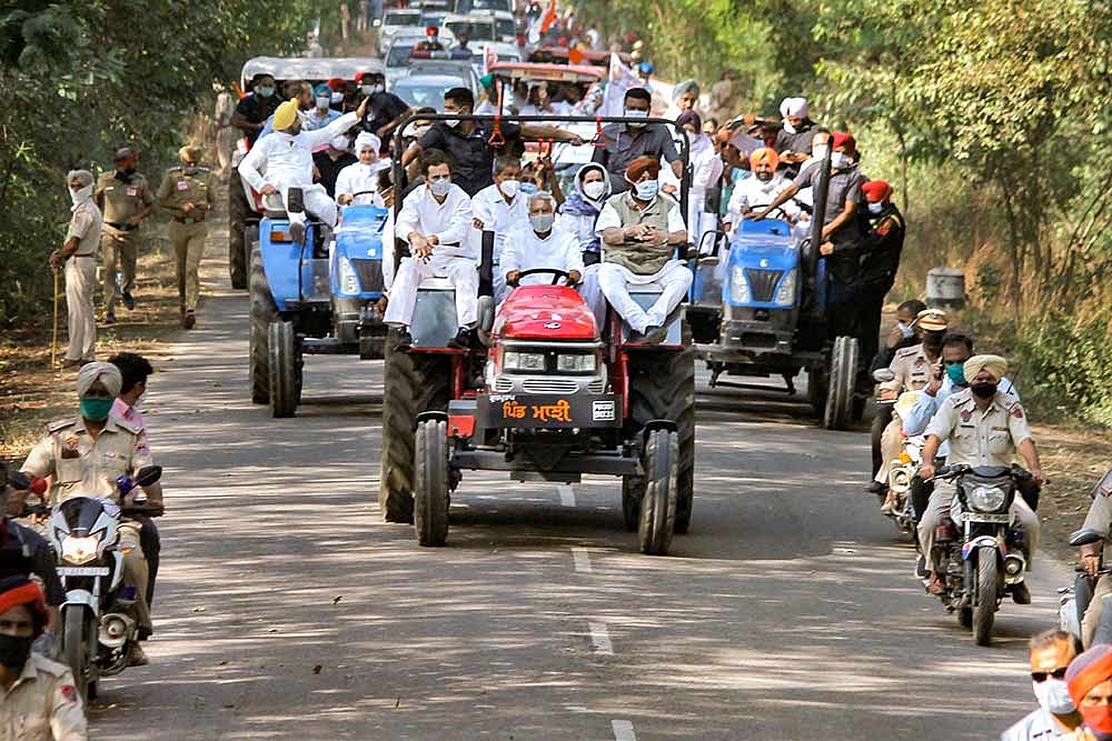 Congress Tractor Rally: Rahul Gandhi Allowed To Enter Haryana After High Drama