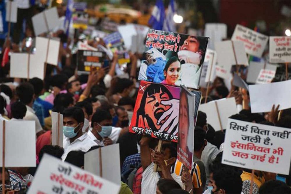 Protests against rape, demanding safety of women in India (representative image)